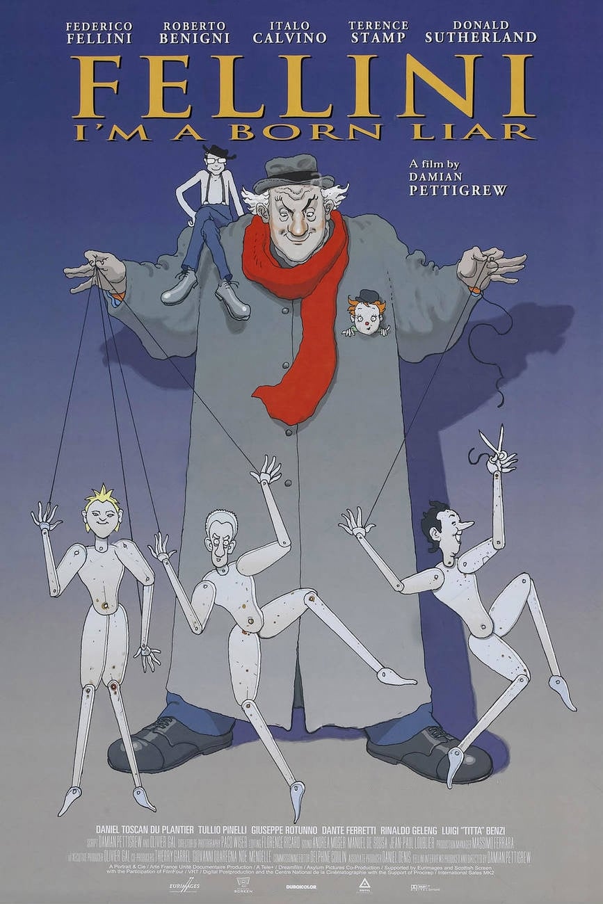 Постер Fellini: Je suis un grand menteur